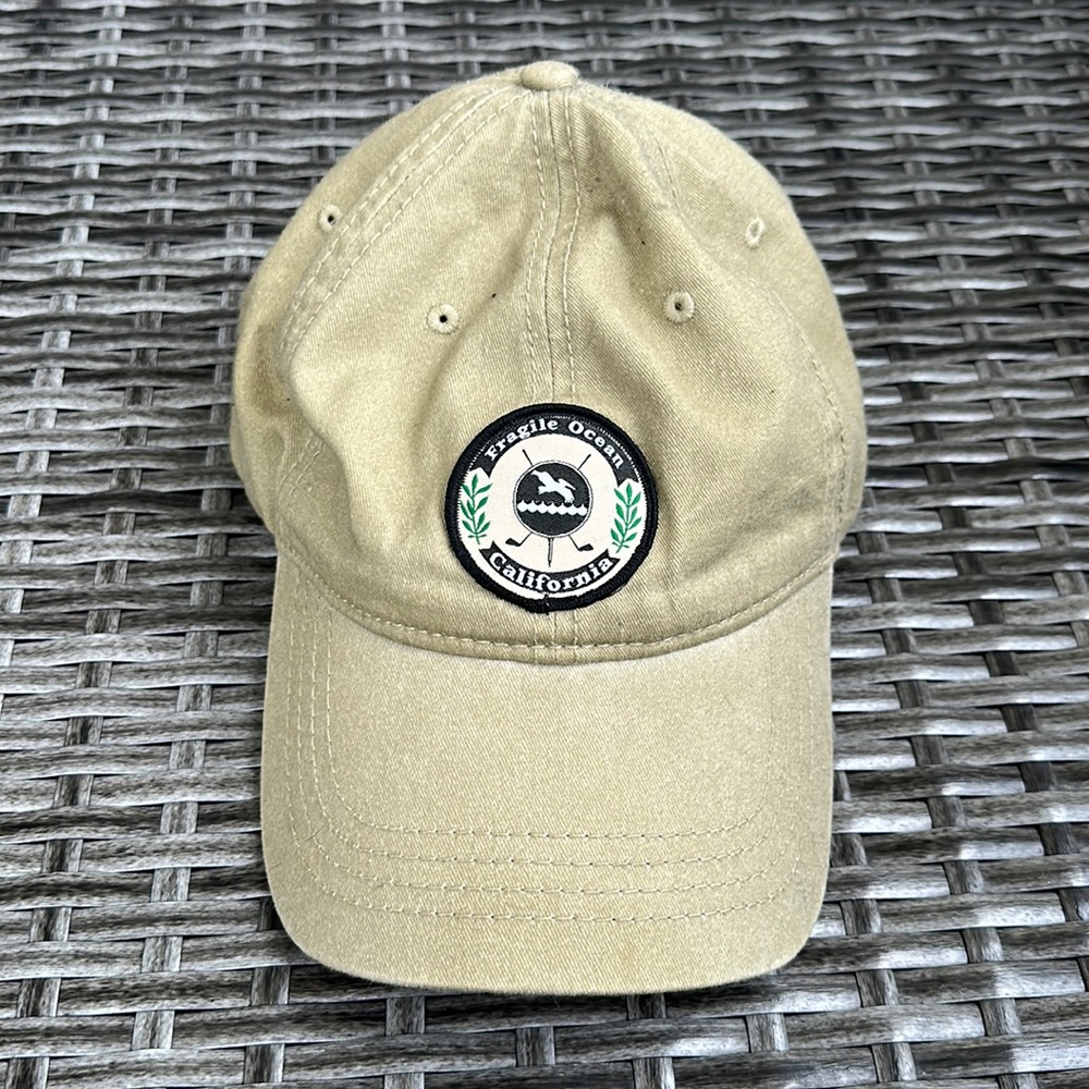 Fragile Ocean Adjustable Dad Hat